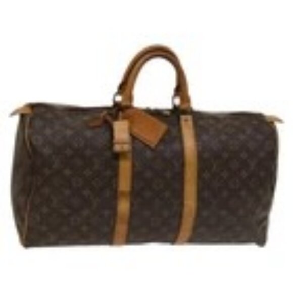 LOUIS VUITTON Monogram Keepall 50 Boston Bag M41426 LV Auth 137095 - Picture 1 of 16